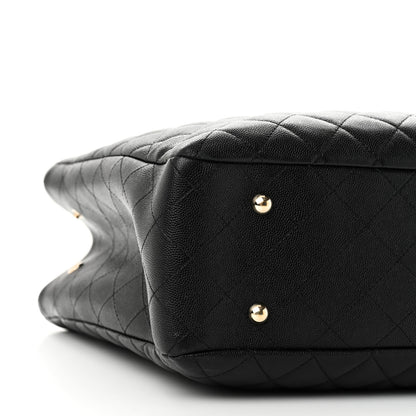 Chanel Caviar Quilted Large Shopping Tote Black 9 of 11