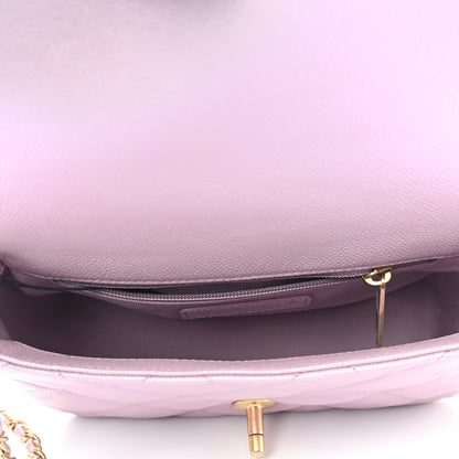 Chanel Iridescent Caviar Quilted Mini My Perfect Flap Pink 5 of 9