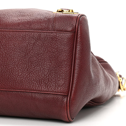 Balenciaga Chevre Gold Metallic Edge Hardware Velo Bordeaux 10 of 15