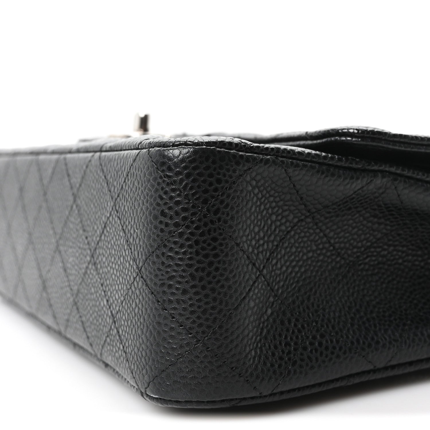Chanel Caviar Quilted Medium Double Flap Black 10 of 10