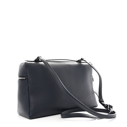 Loro Piana Tender Calfskin Extra Pocket L27 Argo Blue Melange 3 of 11