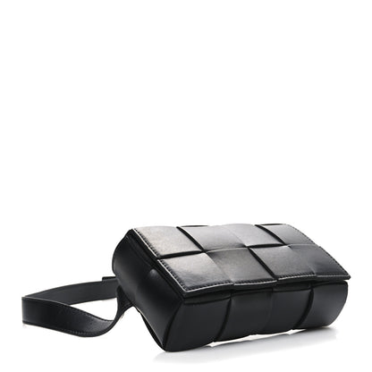 Bottega Veneta Nappa Maxi Intreccio The Belt Cassette Bag Black 4 of 9