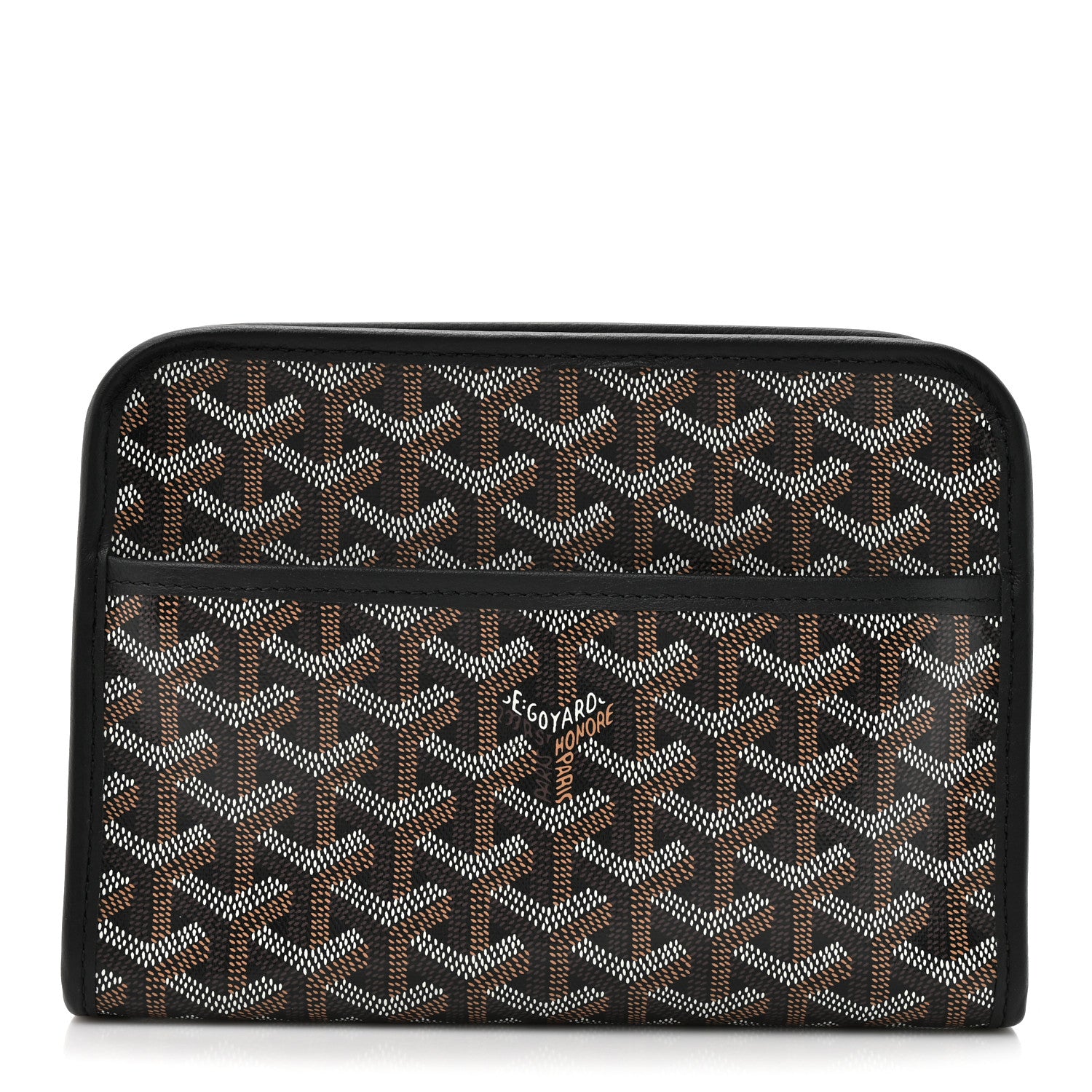 Goyard Goyardine Jouvence PM Toiletry Pouch Black 1 of 7