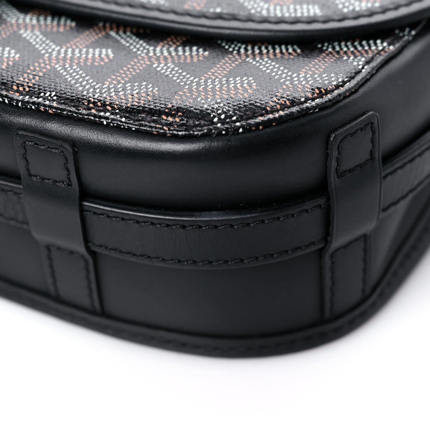 Goyard Goyardine Belvedere II PM Messenger Bag Black 9 of 11
