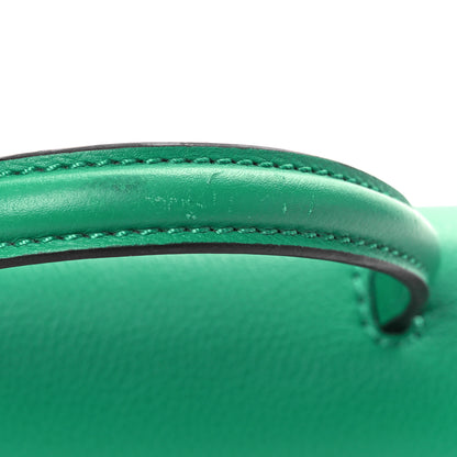 Versace Grained Calfskin Small La Medusa Top Handle Bag Turquoise 9 of 9