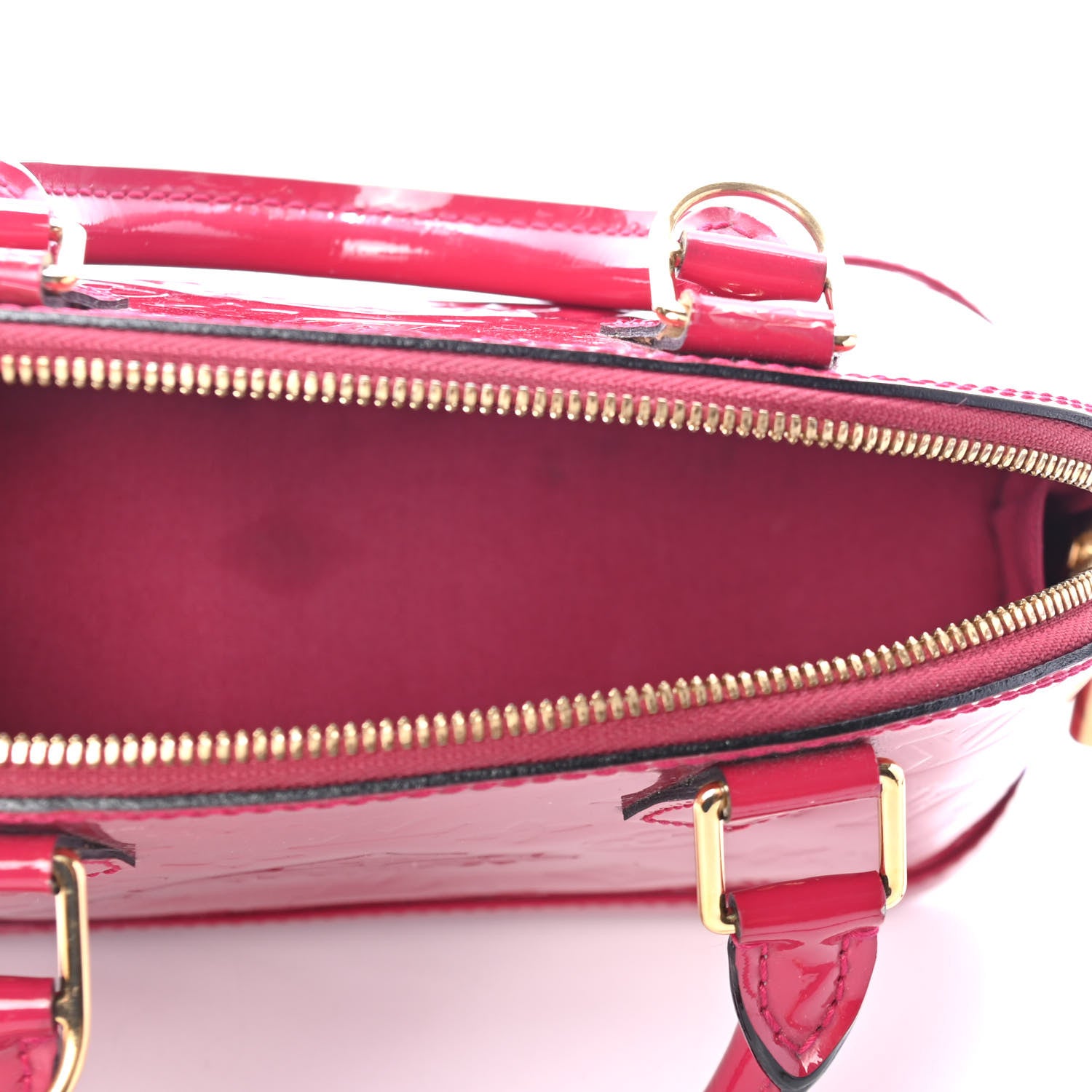 Louis Vuitton Vernis Alma BB Rose Indien 5 of 6