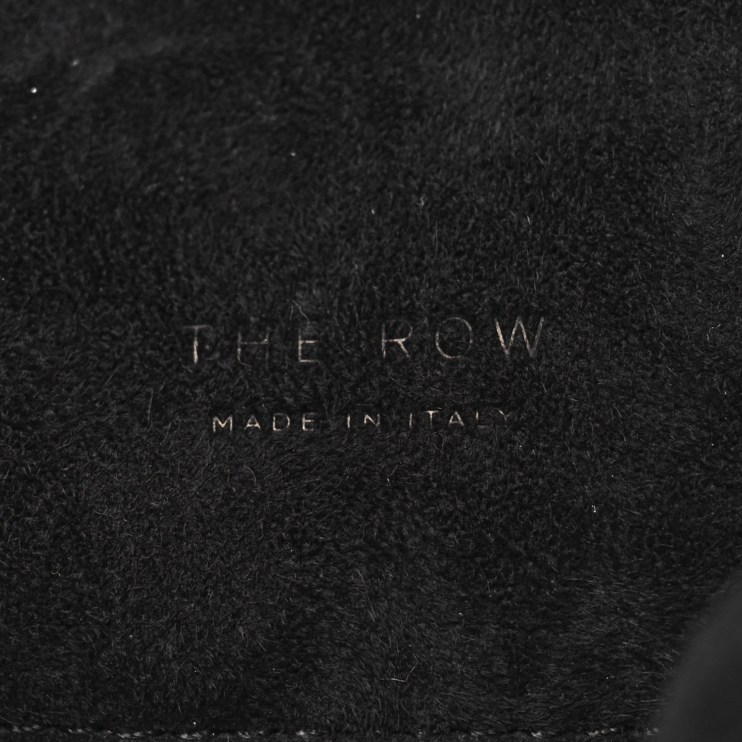 The Row Suede Soft Margaux 10 Bag Black 6 of 11