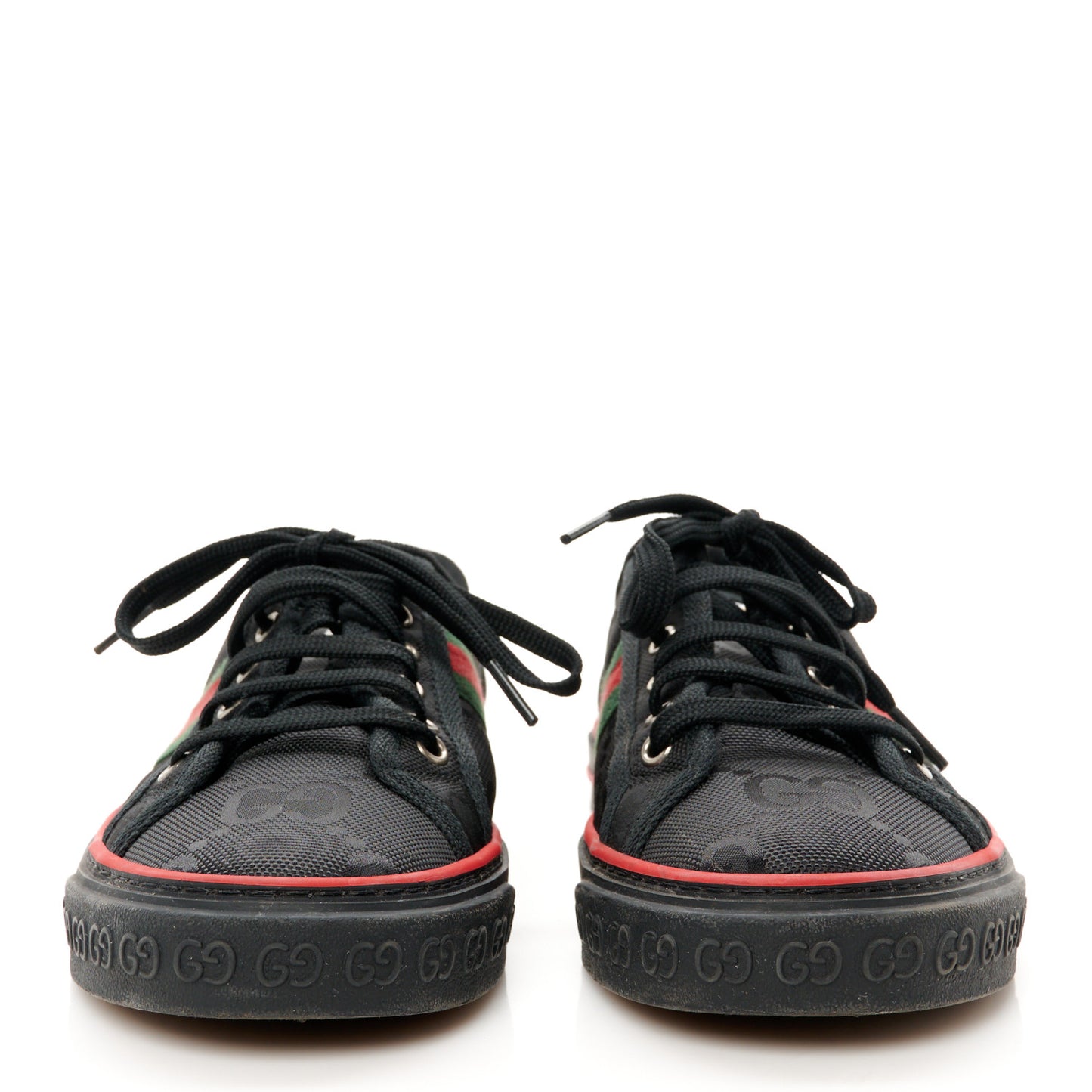 Econyl Nylon Web Monogram Off The Grid Womens 1977 Tennis Sneakers 40 Black