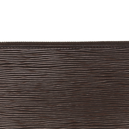 Louis Vuitton Epi Pochette Accessories 24 Moka 6 of 8
