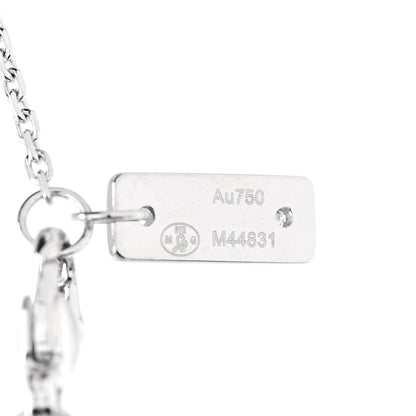 Messika 18K White Gold Diamond Move Uno Pave Necklace 5 of 6