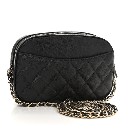Chanel Caviar Quilted Vanity With Chain Black 4 of 10