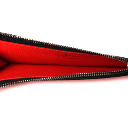 Louis Vuitton Taigarama Coin Card Holder Fire Red 5 of 8