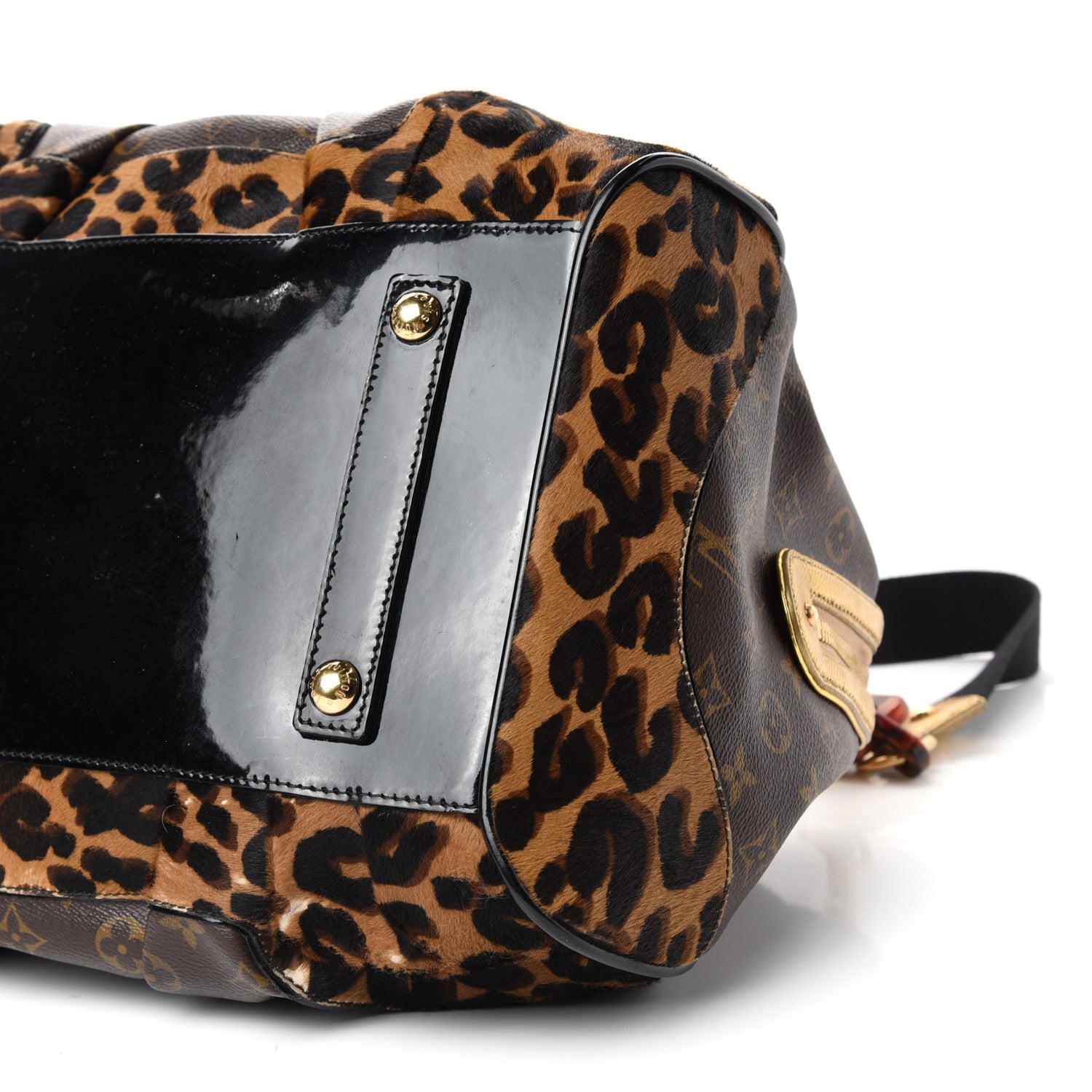 Louis Vuitton Monogram Leopard Stephen Bag 8 of 9