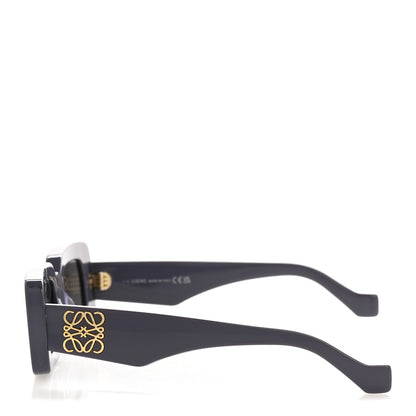 Loewe Acetate Rectangular Sunglasses LW40101I Dusty Lilac 3 of 10