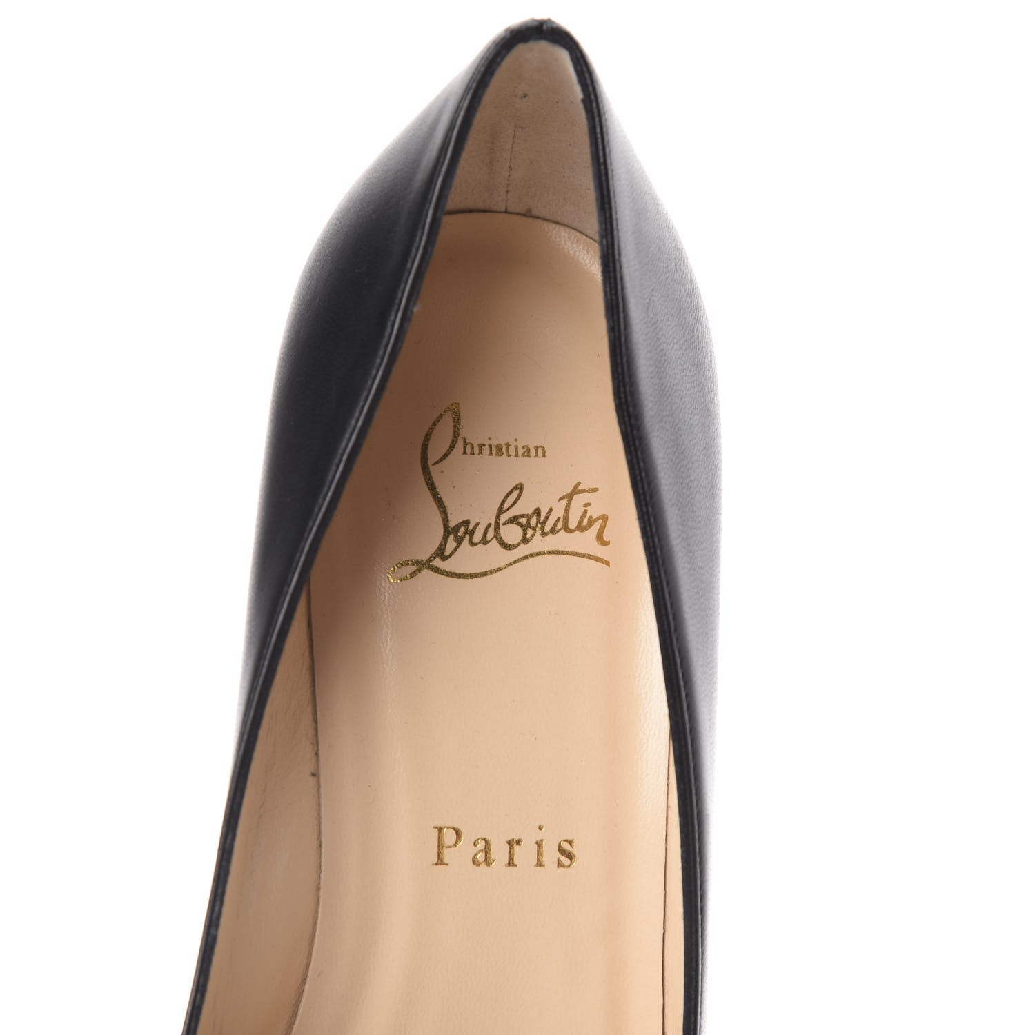 Christian Louboutin Kid Simple 70 Pumps 37 Black 7 of 9