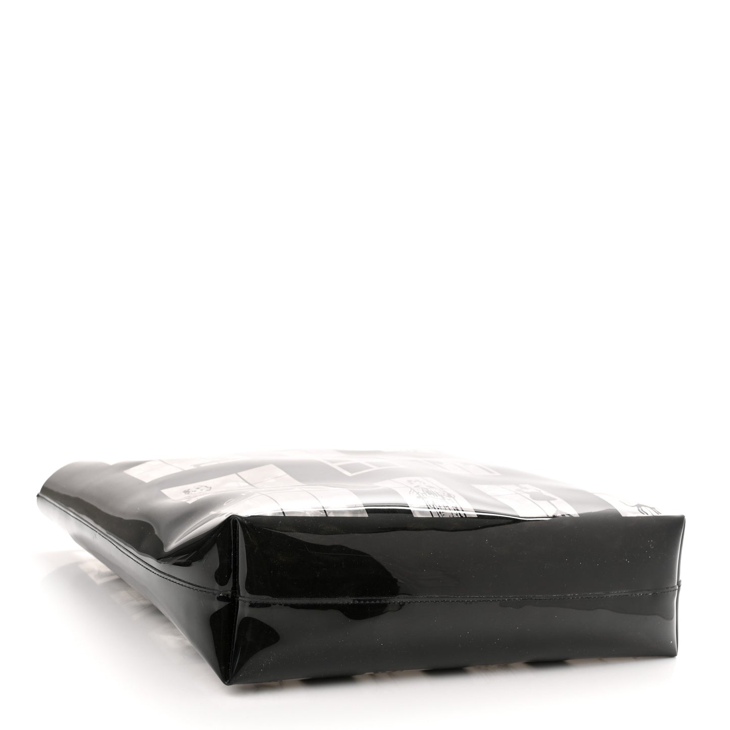 Vinyl Coco Window Tote Black