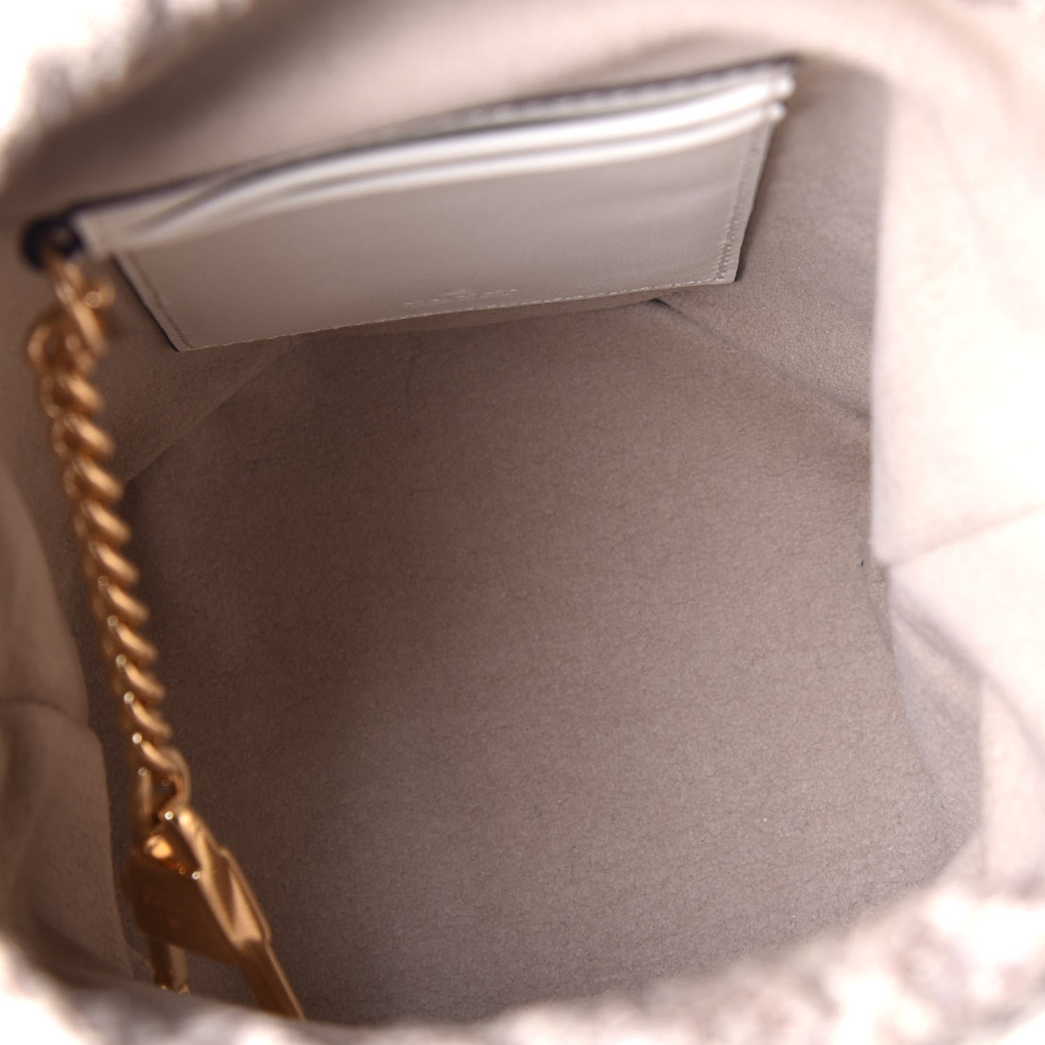 Gucci Snakeskin Mini Zumi Bucket Bag Grey 5 of 9
