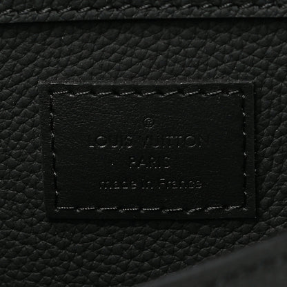 Louis Vuitton Grained Calfskin Aerogram Slingbag Black 7 of 11