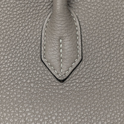Hermes Togo Birkin 40 Gris Tourterelle 8 of 12