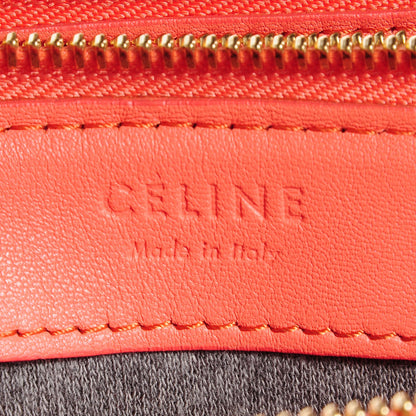 Celine Lambskin Small Trio Crossbody Bag Flamingo 6 of 7