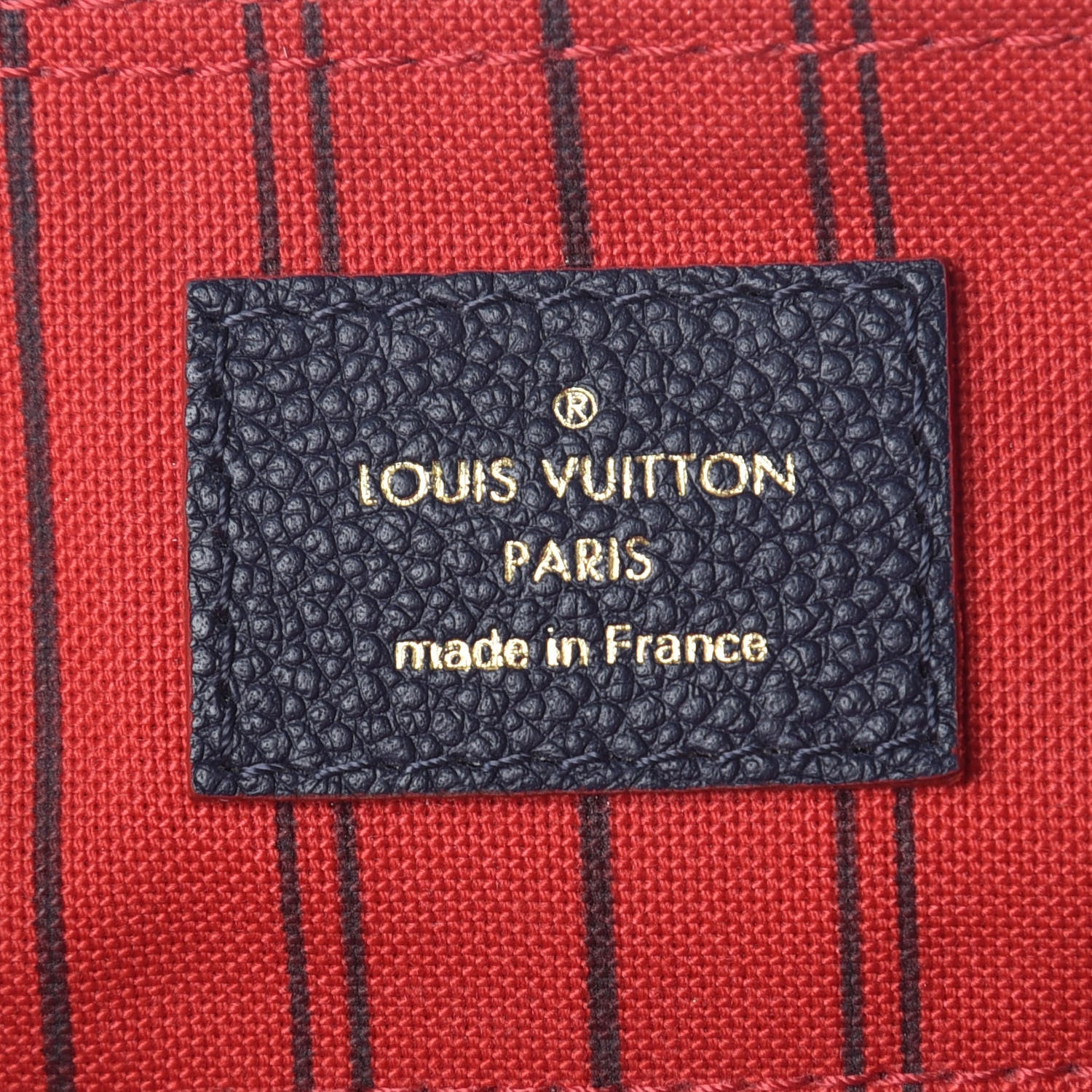 Louis Vuitton Empreinte Speedy Bandouliere 25 NM Marine Rouge 9 of 11