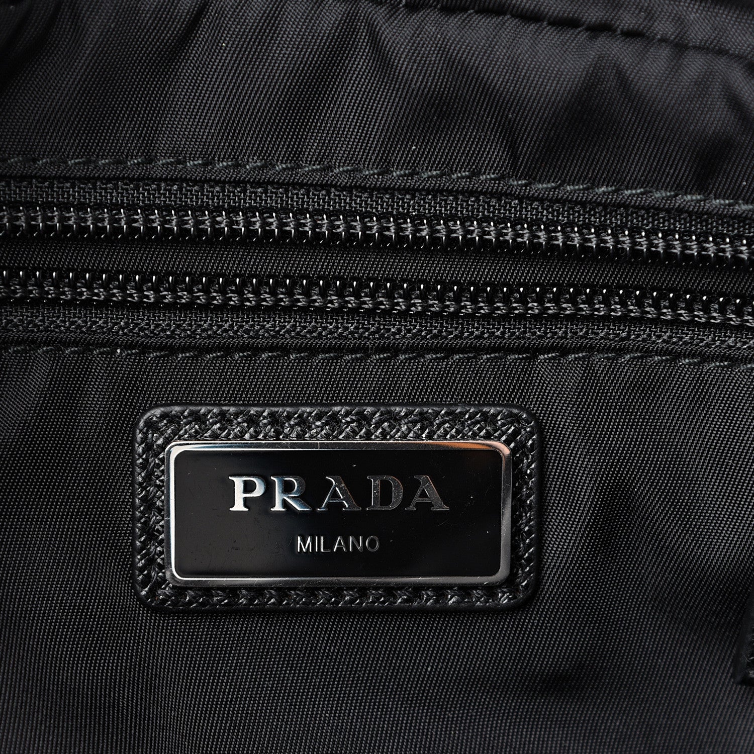 Prada Tessuto Nylon Belt Bag Black 5 of 9