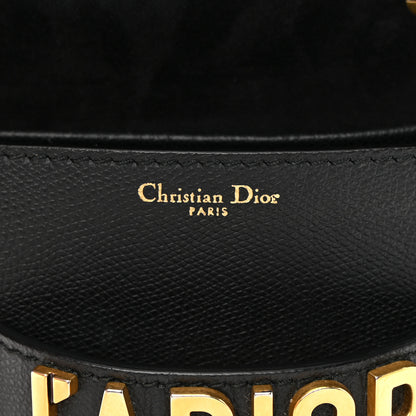 Christian Dior Grained Calfskin Mini J'Adior Chain Flap Bag Black 6 of 15