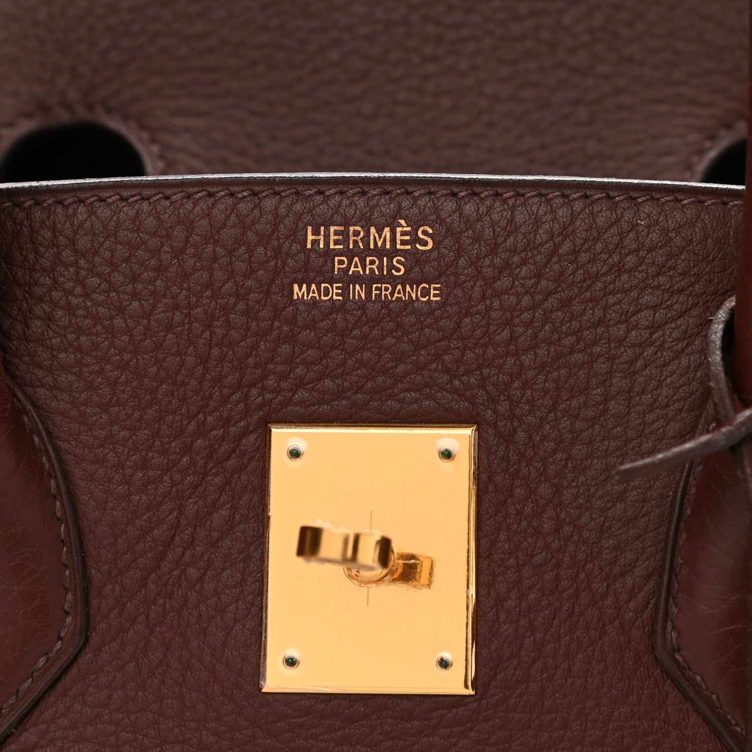 Hermes Taurillon Clemence Birkin 35 Havane 6 of 21