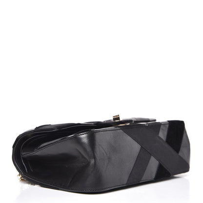 Chanel Lambskin Velvet Grosgrain Quilted 2.55 Reissue 225 Flap Black 5 of 9