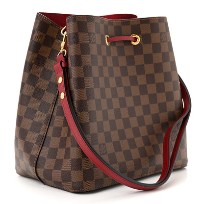 Louis Vuitton Damier Ebene Neonoe MM Cherry Berry 3 of 11