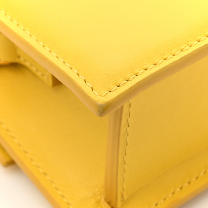 Jacquemus Smooth Calfskin Le Chiquito Long Yellow 12 of 14