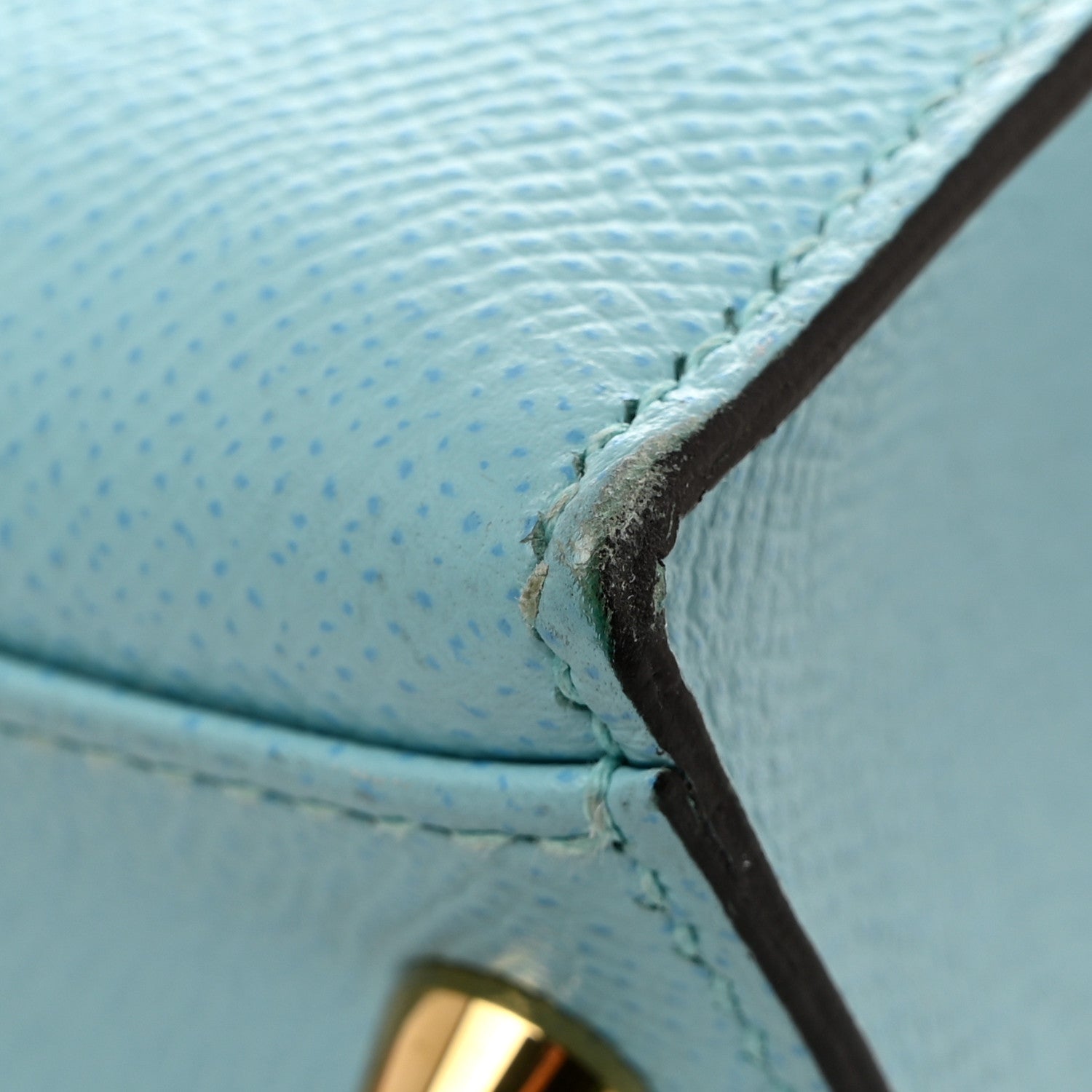Hermes Epsom Kelly Sellier 28 Bleu Atoll 17 of 21