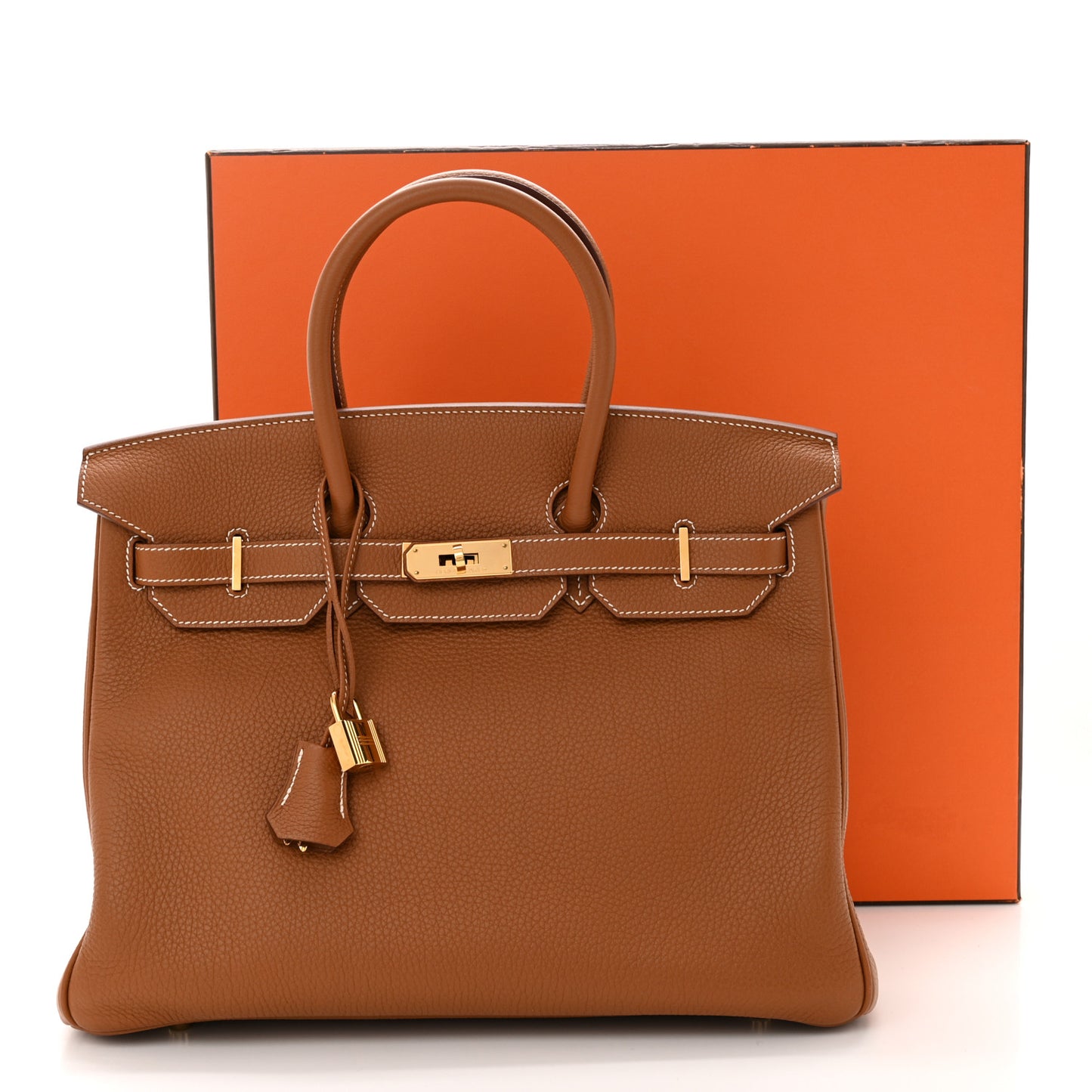 Togo Birkin 35 Gold