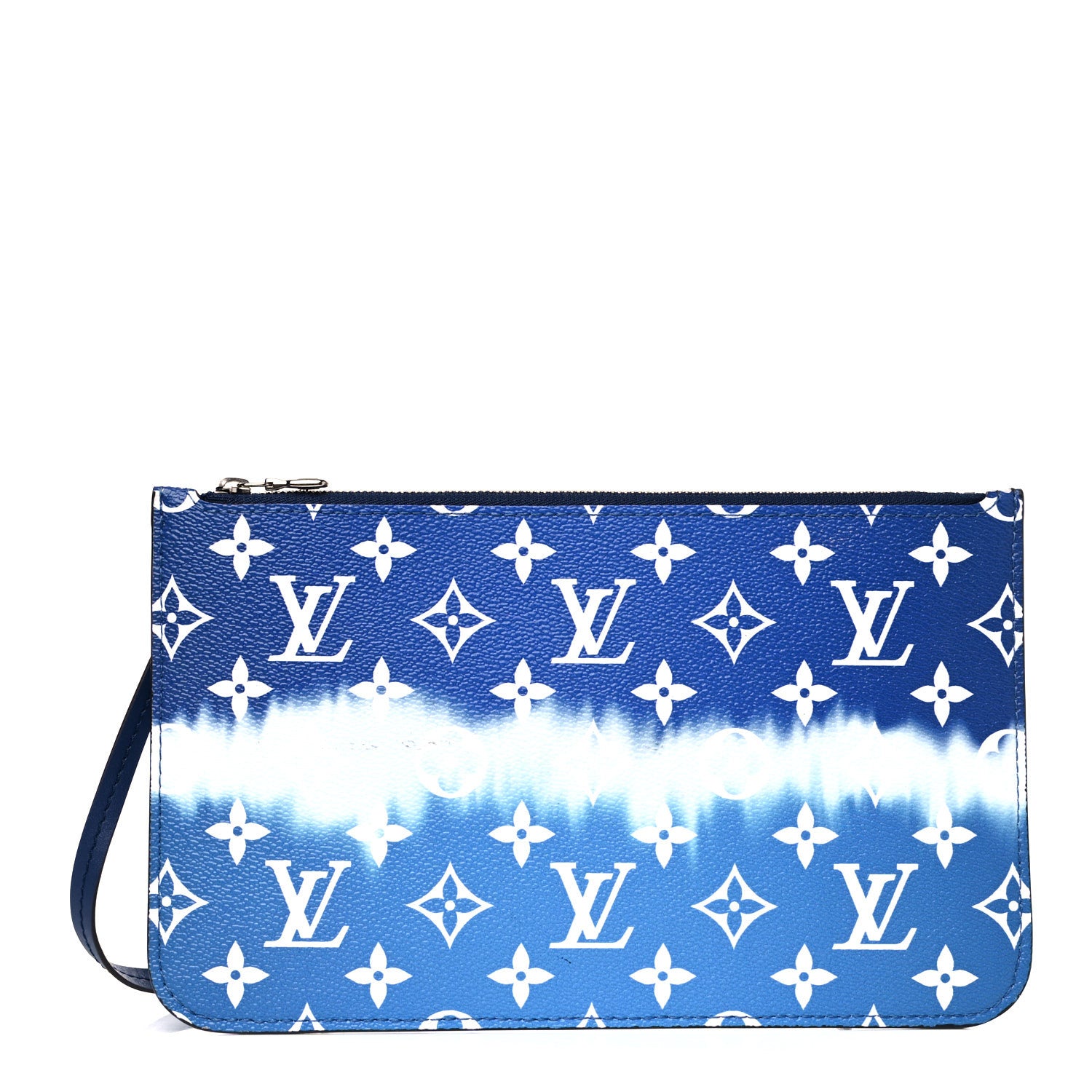 Louis Vuitton Monogram Escale Neverfull MM GM Pochette Blue 1 of 9