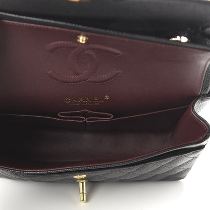 Chanel Caviar Quilted Small Double Flap Black 5 of 11