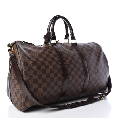 Louis Vuitton Damier Ebene Keepall Bandouliere 45 4 of 18