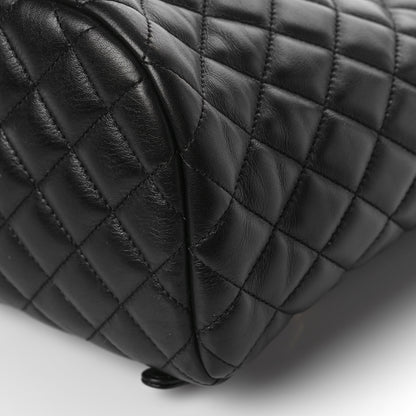 Chanel Lambskin Quilted Large Urban Spirit Backpack Black 9 of 9
