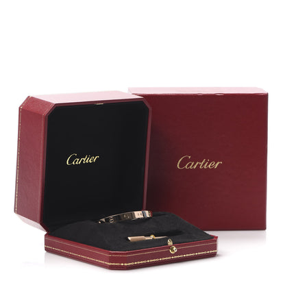 Cartier 18K Pink Gold LOVE Bracelet 16 7 of 7