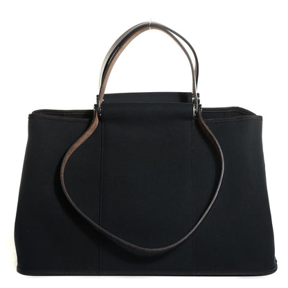 Hermes Toile Cabag Elan Black 1 of 12