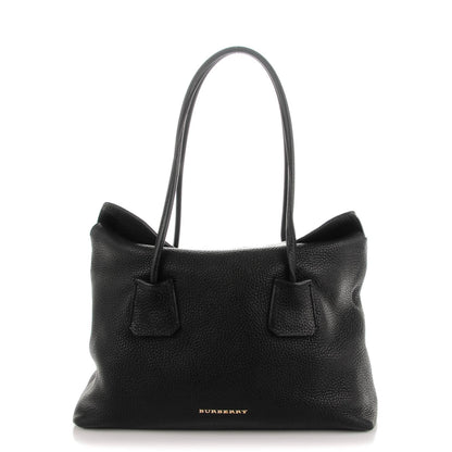 Burberry London Grainy Calfskin Medium Baynard Tote Black 1 of 11