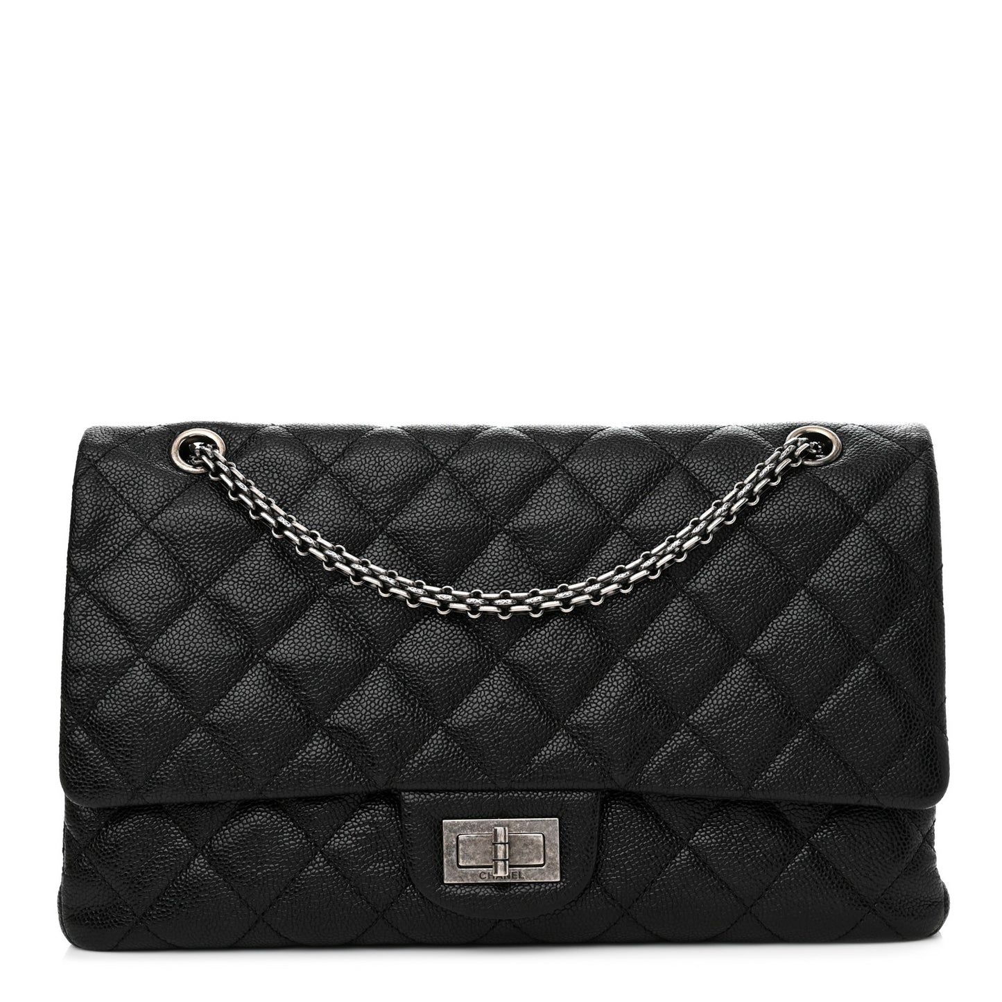 Caviar Quilted 2.55 Reissue 226 Flap Black