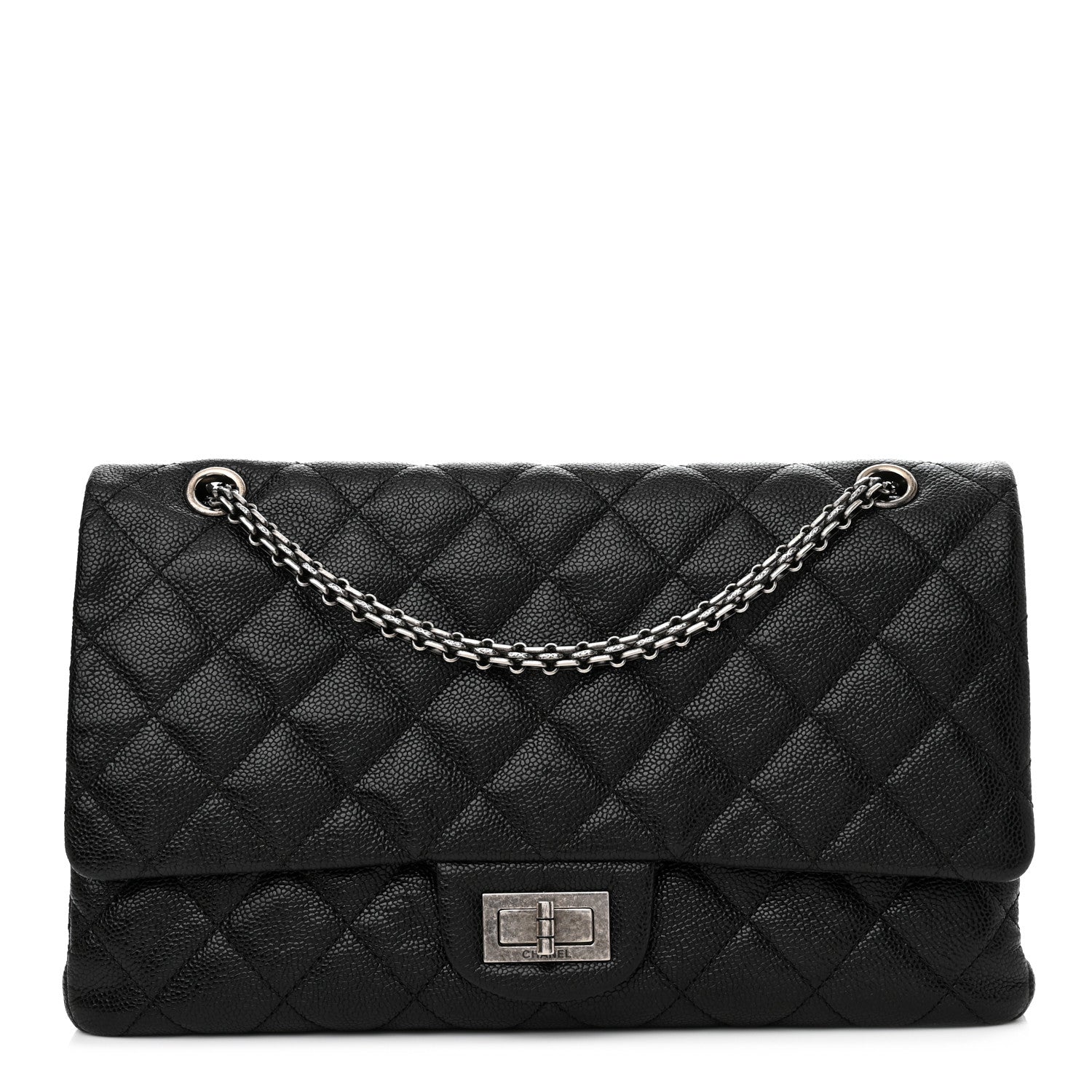 Chanel Caviar Quilted 2.55 Reissue 226 Flap Black 1 of 9
