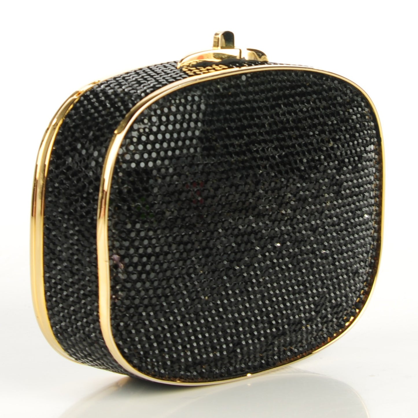 Swarovski Crystal Floral Miniaudiere Clutch