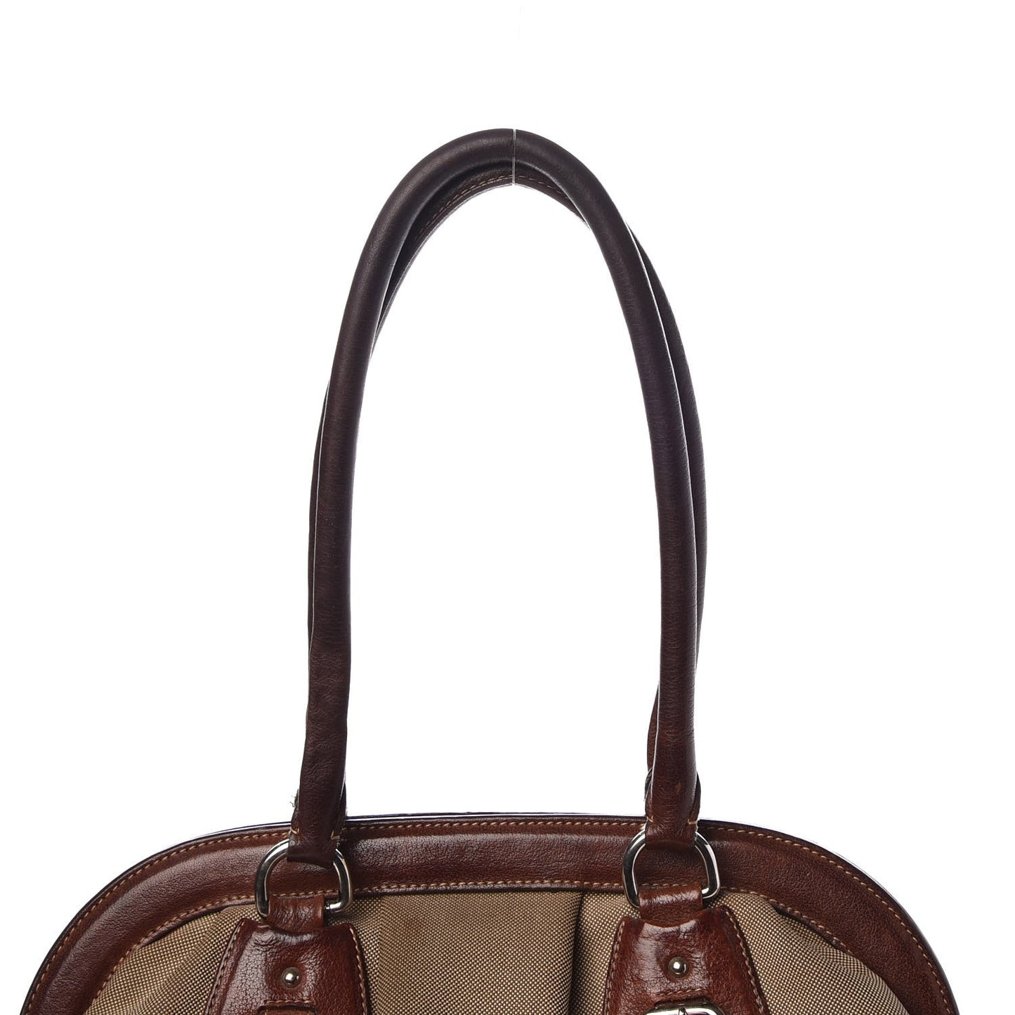 Jacquard Logo Frame Brown