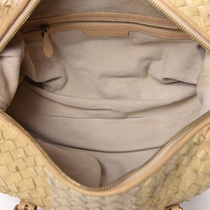 Bottega Veneta Ostrich Intrecciato Montaigne Nude Ivory 5 of 11