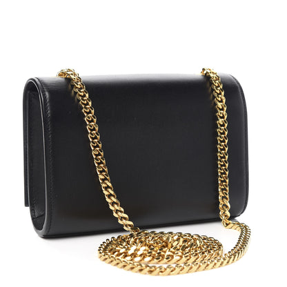 Saint Laurent Calfskin Small Classic Monogram Kate Tassel Satchel Black 2 of 8