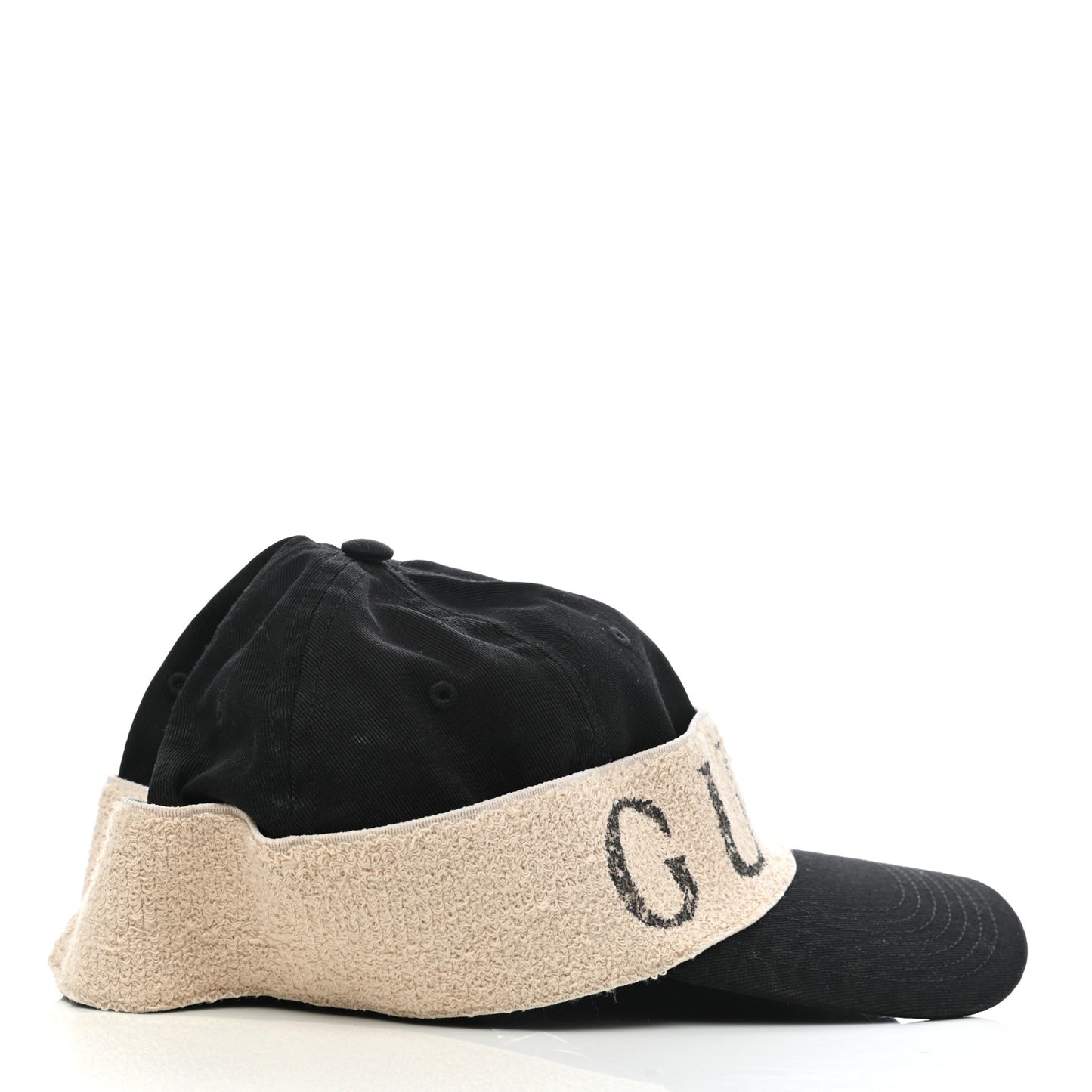 Gabardine Gucci Headband Baseball Hat L Black