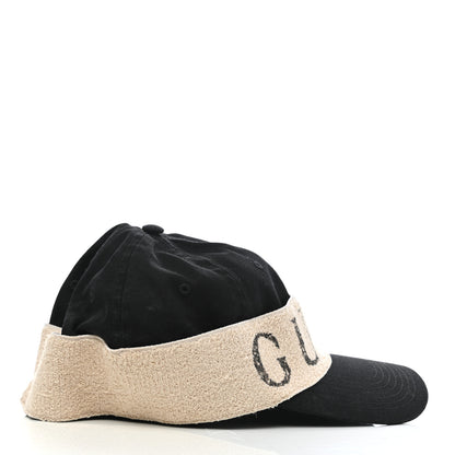Gucci Gabardine Gucci Headband Baseball Hat L Black 5 of 9