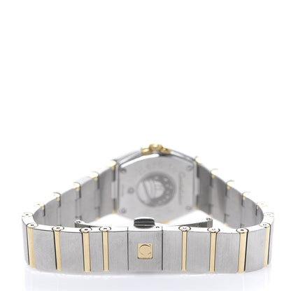 Omega Stainless Steel 18K Yellow Gold 24mm Constellation Quartz Watch 123.20.24.60.02.002 3 of 6