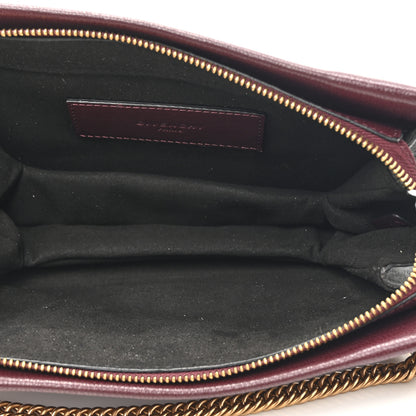 Givenchy Goatskin Suede Cross 3 Crossbody Bag Aubergine Grey 5 of 11